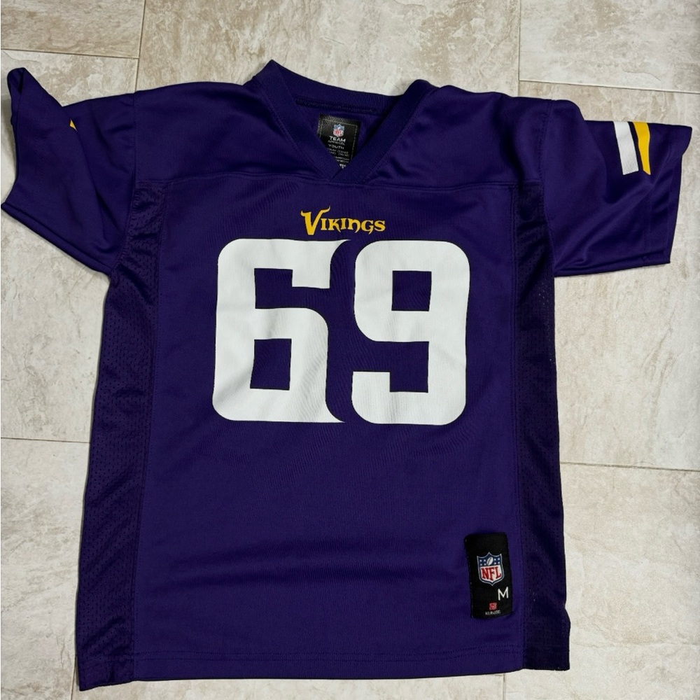 NFL Purple and White Jersey Bold Athletic Mesh